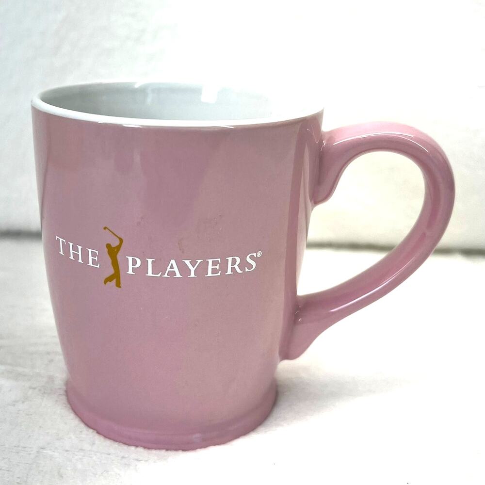 The Players Championship Golf Pink Coffee Tea‎ Mug TPC 11oz